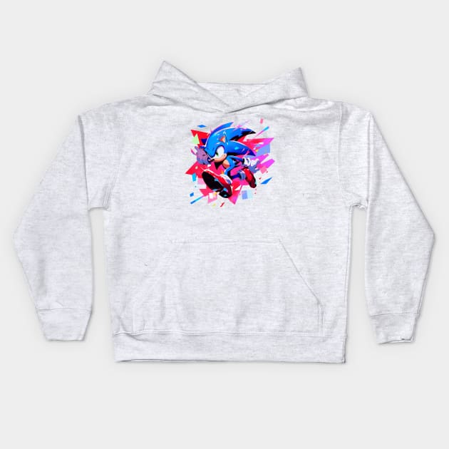 sonic Kids Hoodie by skatermoment